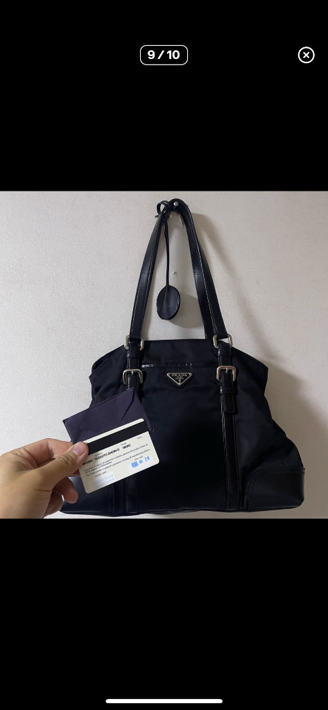 프라다 태수토백 토트백--0