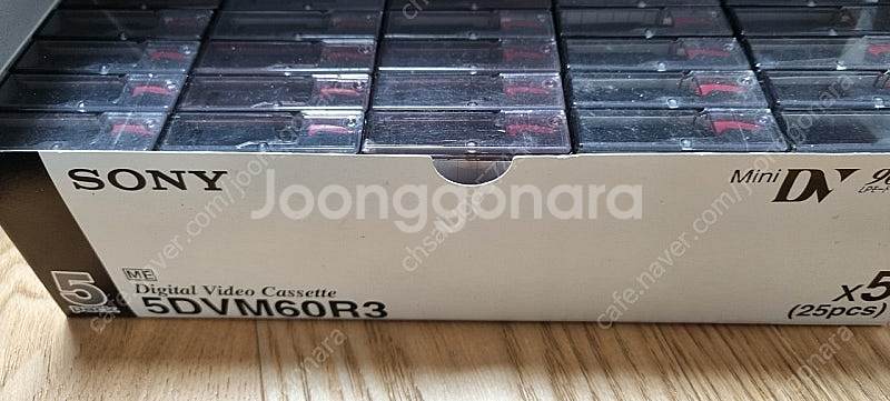 소니 dv 테이프 25개 세트--0