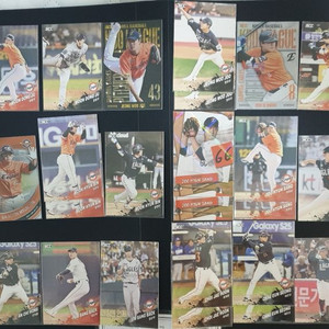 한화 이글스 KBO 크보카드 및 띠부씰 일괄판매합니다