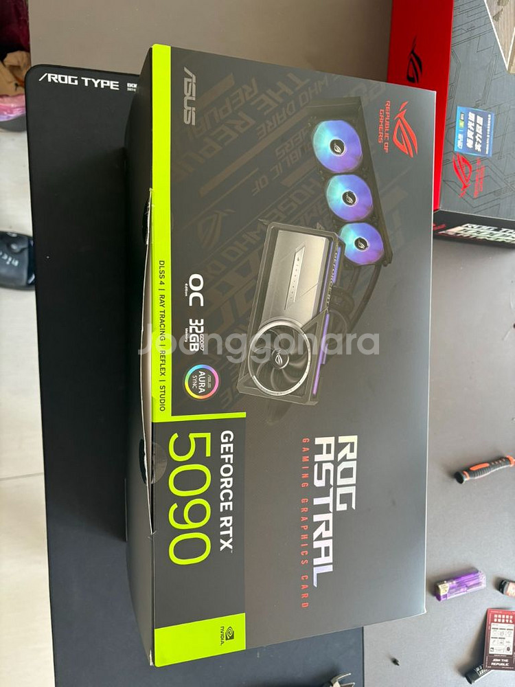 ROG RTX 5090 ASTRAL OC 수냉 쿨러--0