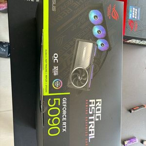ROG RTX 5090 ASTRAL OC 수냉 쿨러