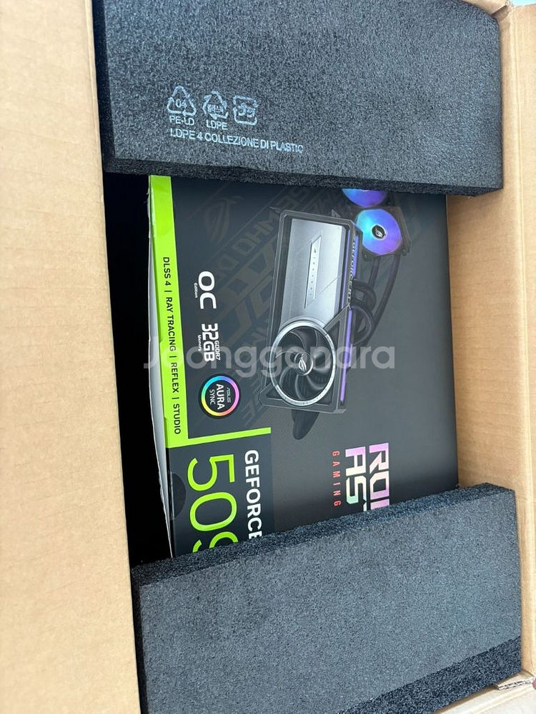 ROG RTX 5090 ASTRAL OC 수냉 쿨러--2
