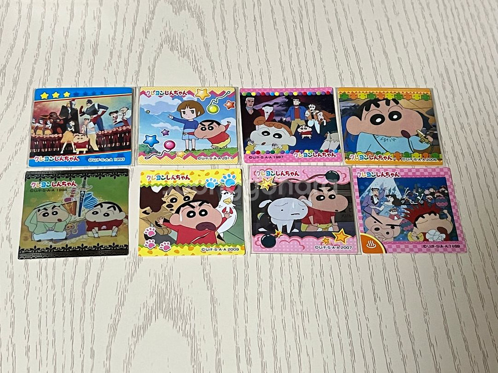 초코비 극장판씰 일괄 고전 초코비씰 짱구--0