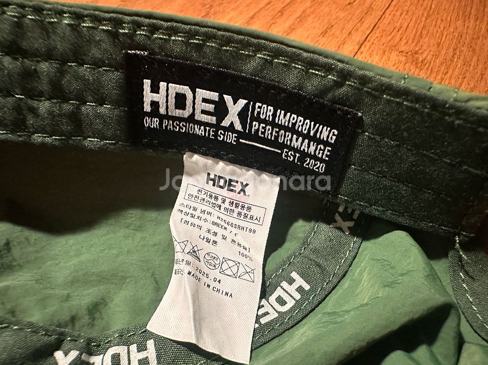 [ 미사용 새제품] HDEX 에이치덱스 캠프 캡 런닝--3