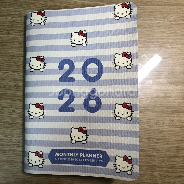 헬로키티 2025-2026 먼슬리 미니 플래너--0
