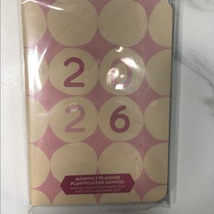 2025-2026 미니 먼슬리 월간 플래너