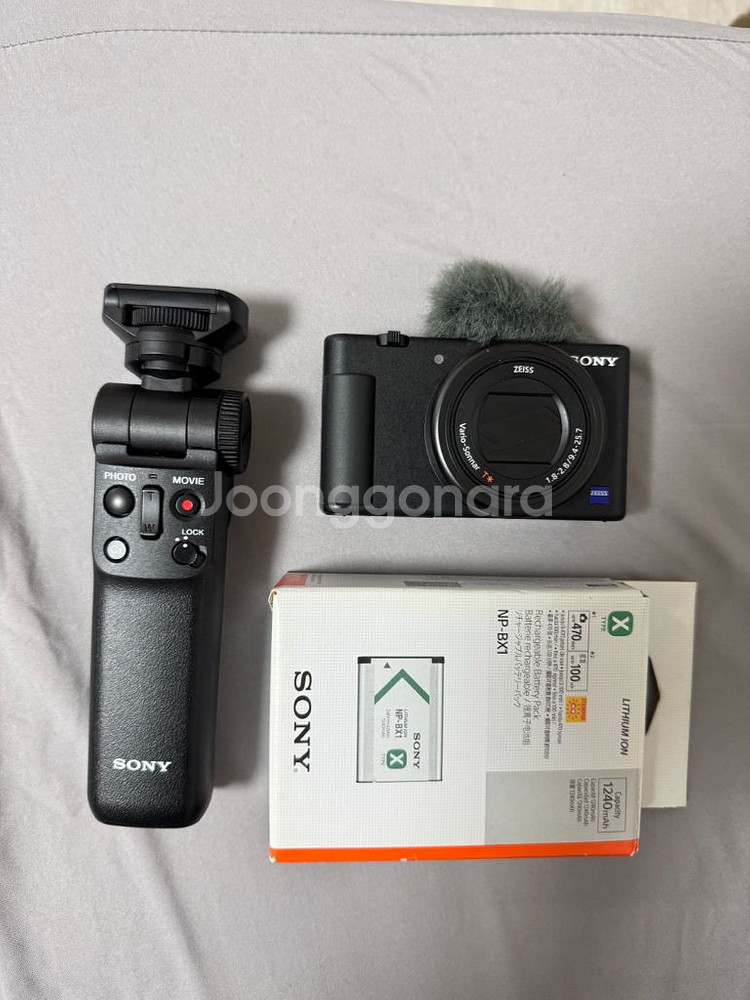 Sony ZV-1 브이로그 카메라 풀세트 판매합니다--0