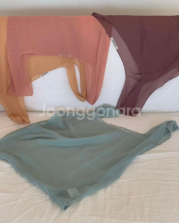 파르벵 시어백 피치퍼즈/팝업 한정 제품/개봉X--0