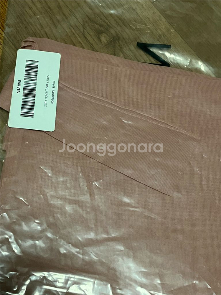 파르벵 시어백 피치퍼즈/팝업 한정 제품/개봉X--1