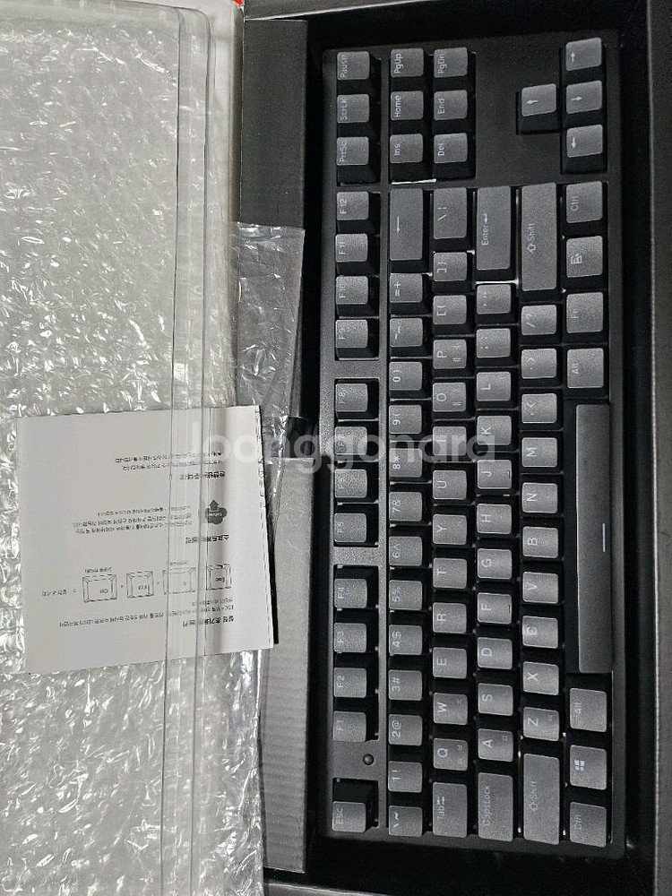 콕스 엔데버 무접점 키보드 35g 풀윤활+흡음--0