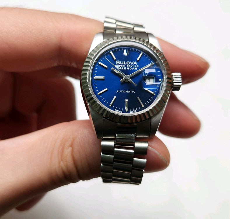 부로바 슈퍼세빌 카렌다 싱글데이트 블루청판 통줄 브레이--1