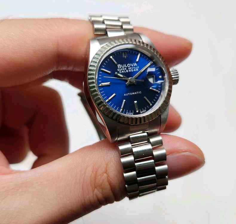 부로바 슈퍼세빌 카렌다 싱글데이트 블루청판 통줄 브레이--9