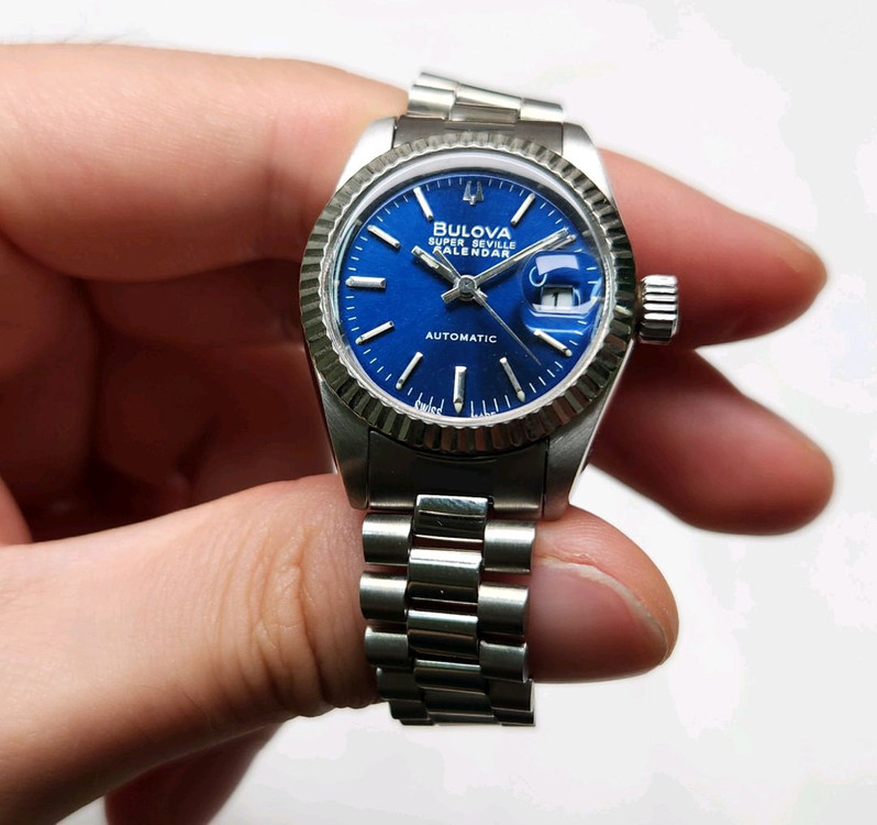 부로바 슈퍼세빌 카렌다 싱글데이트 블루청판 통줄 브레이--2