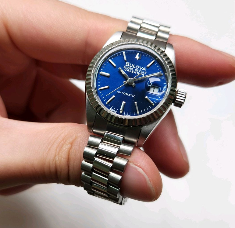 부로바 슈퍼세빌 카렌다 싱글데이트 블루청판 통줄 브레이--8