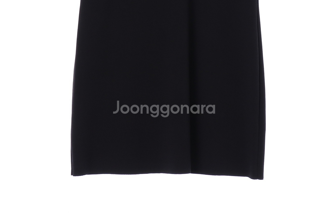 [XXL]루이까스텔 블랙 하프집업 반팔 카라 피케원피스--3