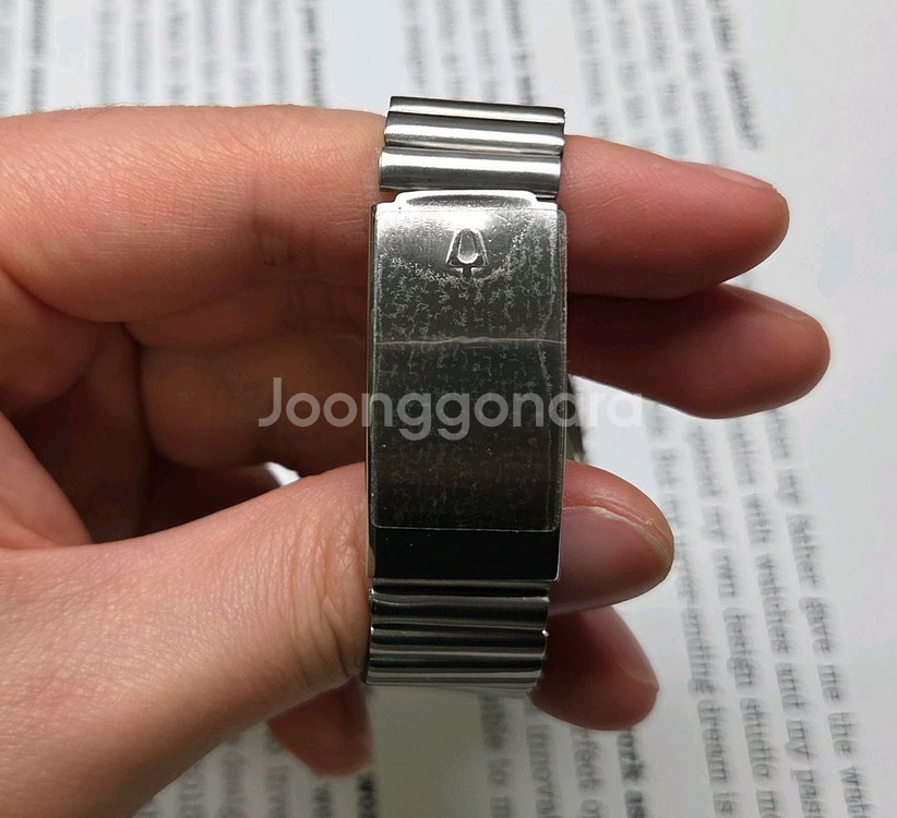 빈티지 부로바 N7터틀 셋오매틱 데이데이트 투톤청판 통--7