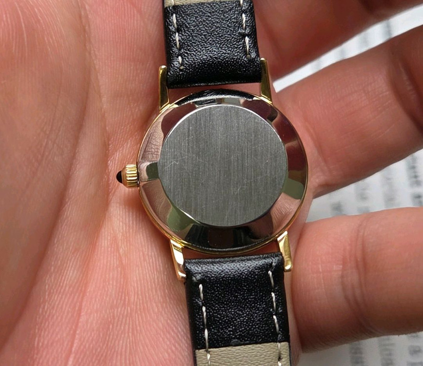 빈티지 오메가 드빌 동전코인 진노랭이 수동 메커니컬 여--5