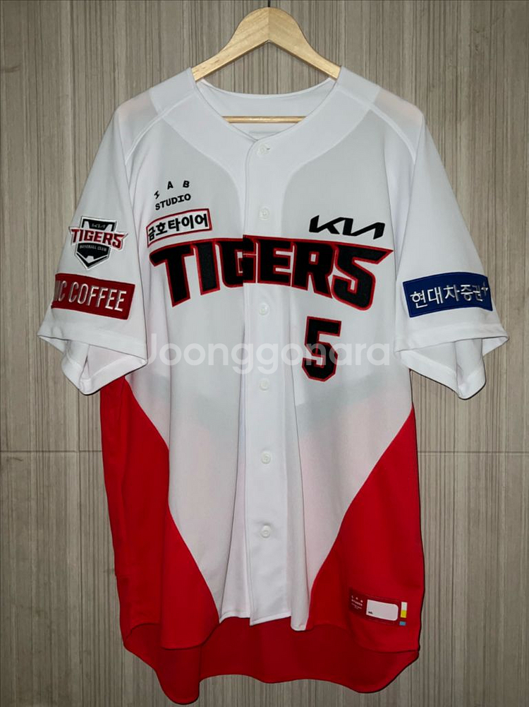 기아타이거즈 김도영 홈 유니폼 120 어센틱 자수--0