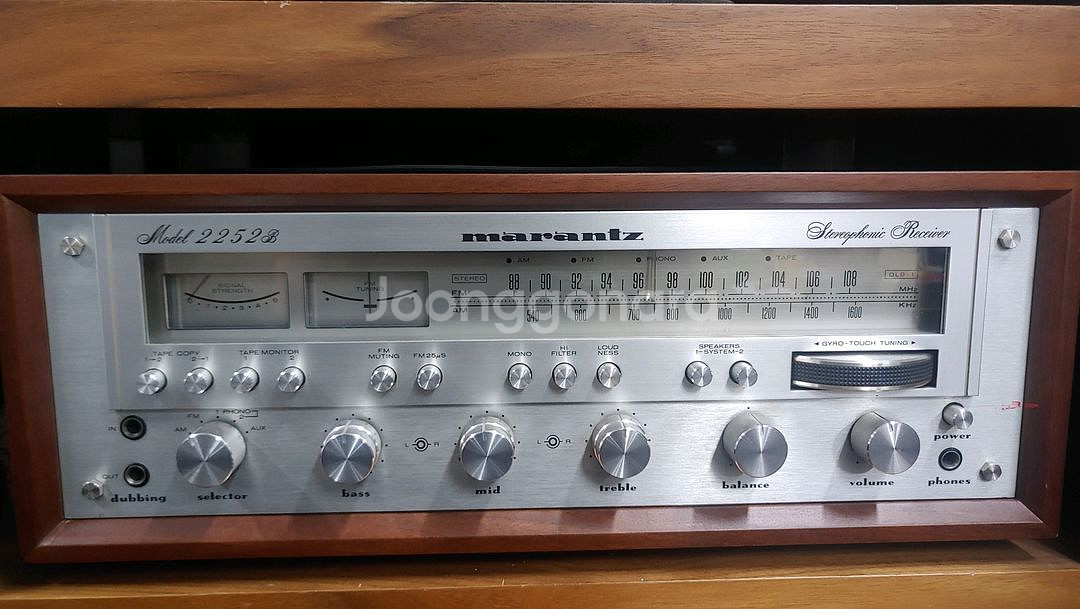 마란츠 2252 B 리시버 앰프--1