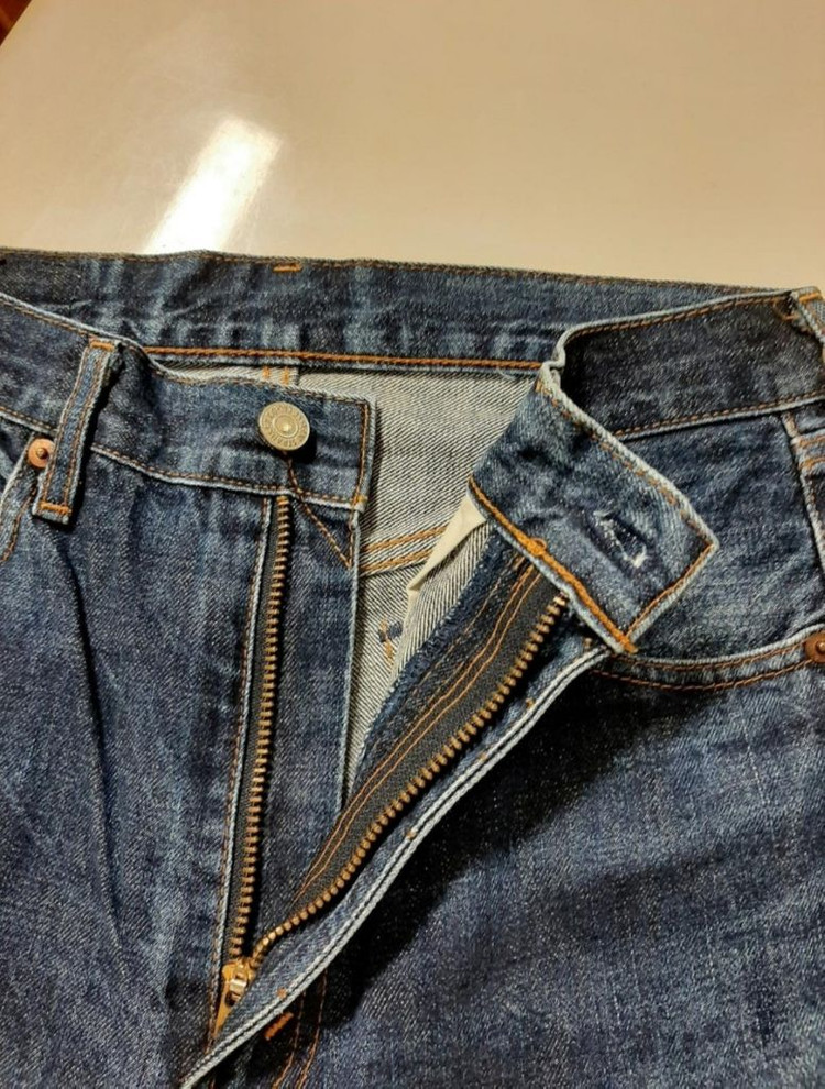 31)리바이스 502 빅E Lvc 해외판 셀비지 일자 이미지