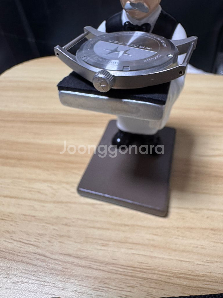 신품급) 해밀턴 카키필드 메카니컬 38mm 형광 흰판--5