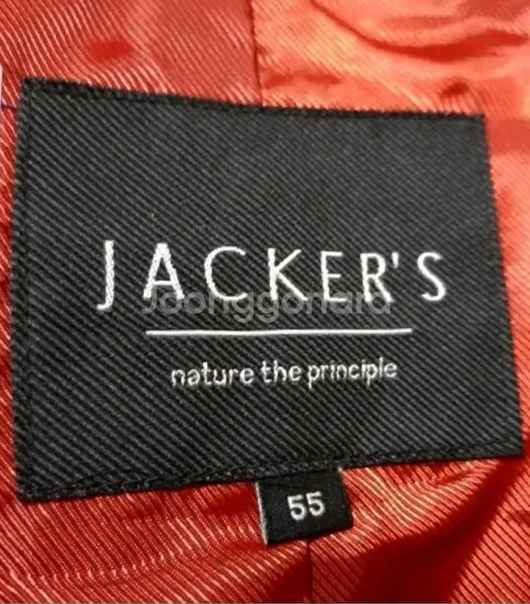 55)JACKERs.잭커스 여성 양가죽 자켓점퍼--2