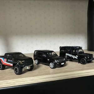 다이캐스트 자동차 1:64스케일 3개