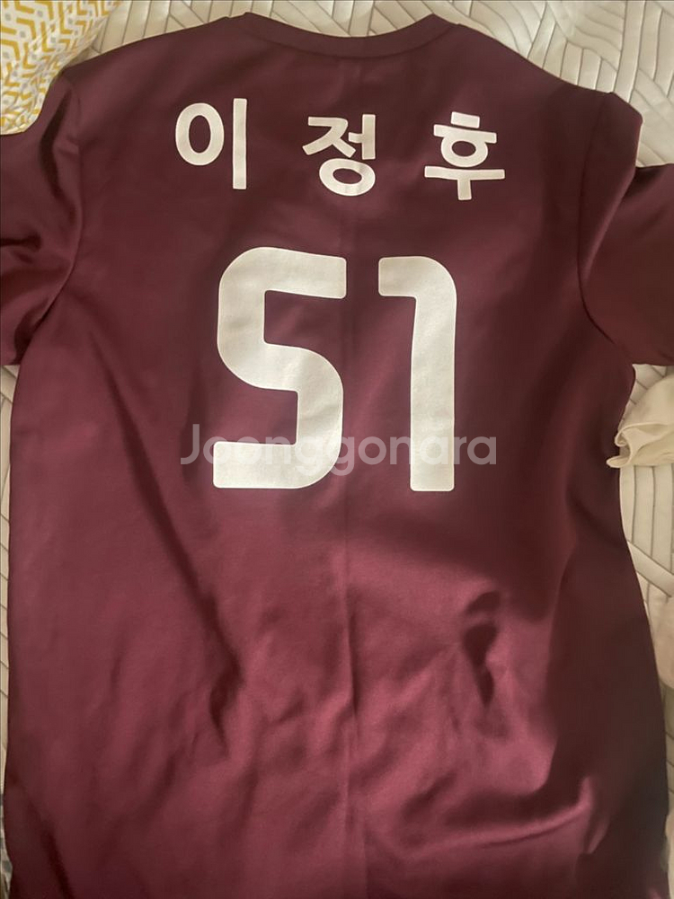 키움히어로즈 이정후 마킹 유니폼--0