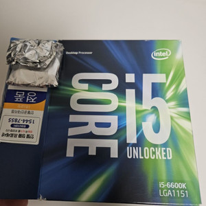 i5-6600k,16g 튜닝램