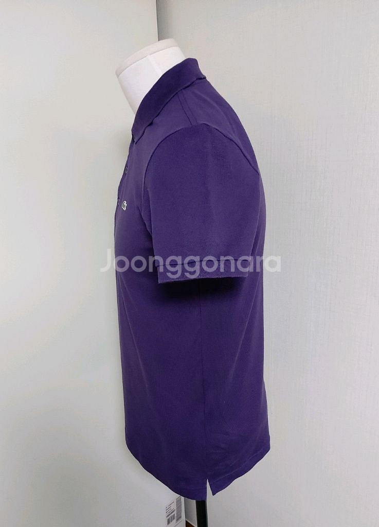 라코스테 남성 베이직 스트레치 코튼 피케 폴로 셔츠--1