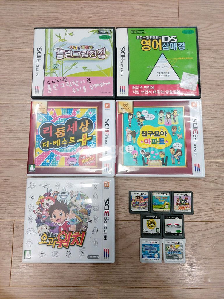 닌텐도 ds 3ds 리듬세상 튀동숲 요괴워치 시네마랜드--0