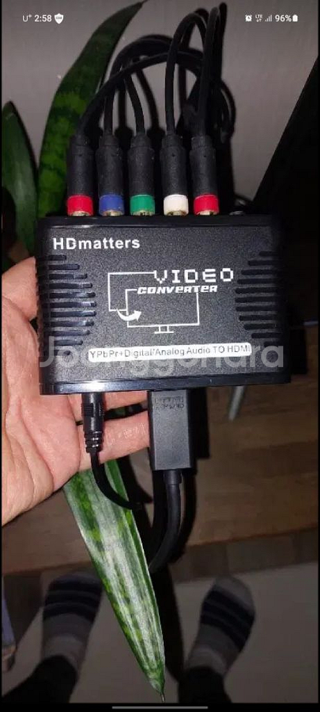 5구 컨포넌트 영상 케이블 HDMI 변환기 PS2--3