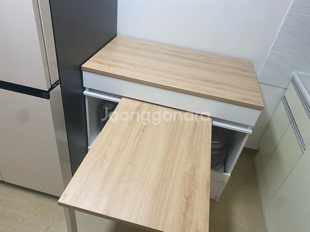 삼익가구,렌지다이,렌지대겸식탁,아일랜드식탁,식탁겸렌지대--1