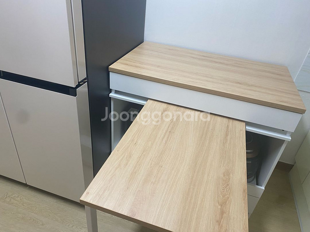 삼익가구,렌지다이,렌지대겸식탁,아일랜드식탁,식탁겸렌지대--2