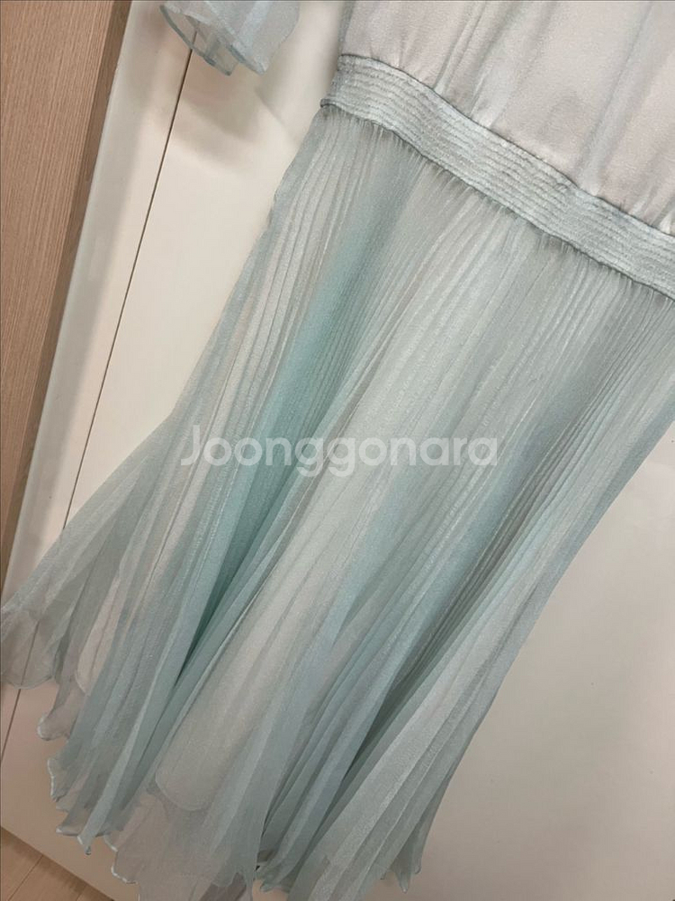 지고트 오간자 퍼프 플리츠 원피스 돌잔치 셀프웨딩 2부--8