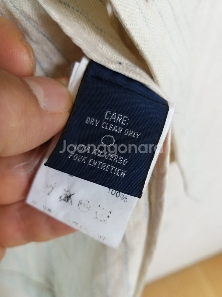 여성 랄프로렌 마100% 린넨자켓 (90)--6