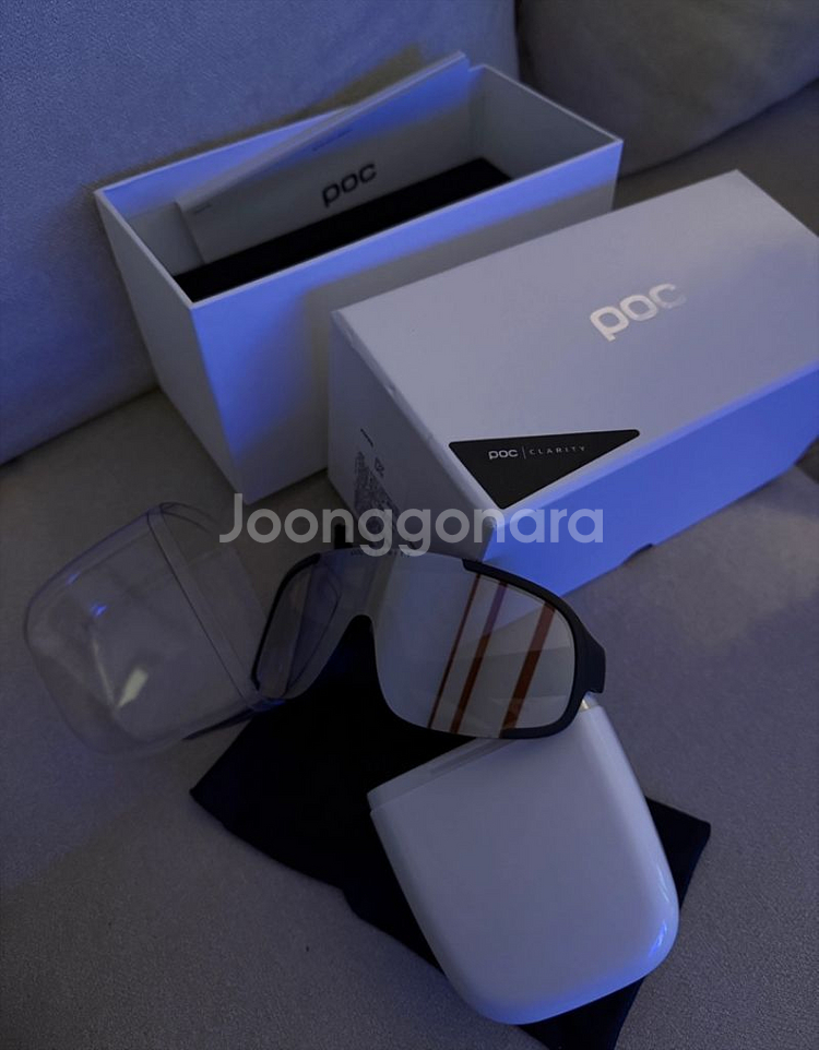 POC 스포츠 고글 Clarity 우라늄블랙--1