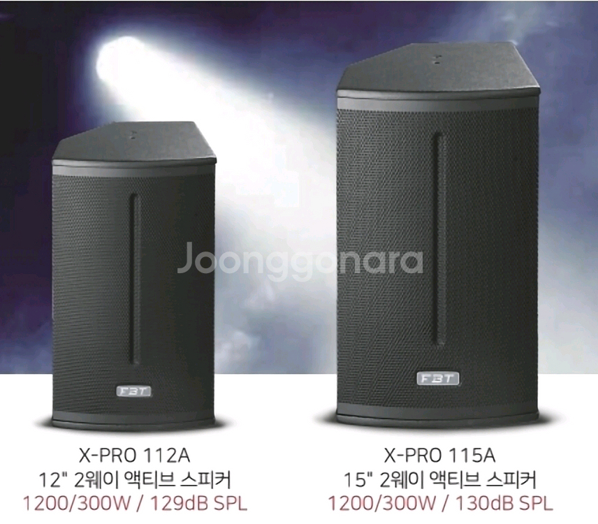 FBT x-pro112A /115SA스피커--5
