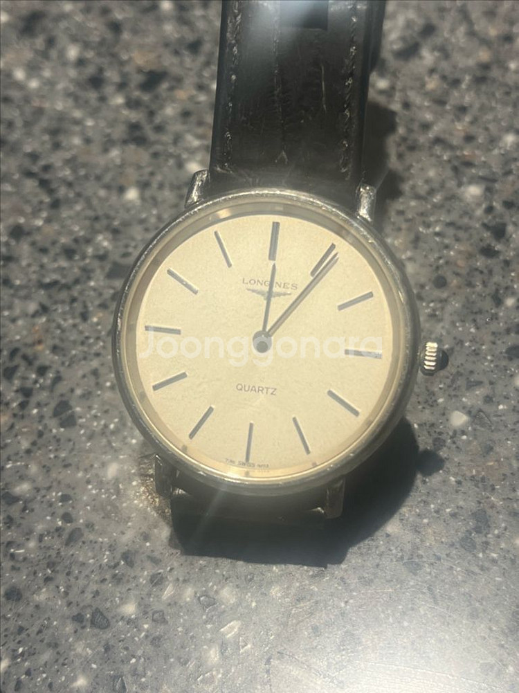 스위스 론진 Longines실버다이얼쿼츠 Cal.730--6