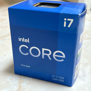 인텔 i7-11700 CPU 풀박스 S급
