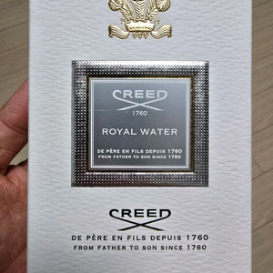 크리드 로얄워터 오드퍼퓸 50ml 새상품