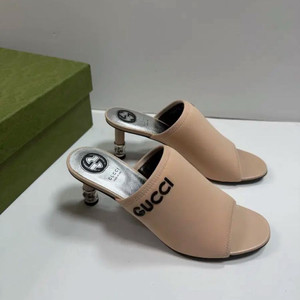 구찌 핑크 여성 샌들 뮬 슬리퍼 gucci