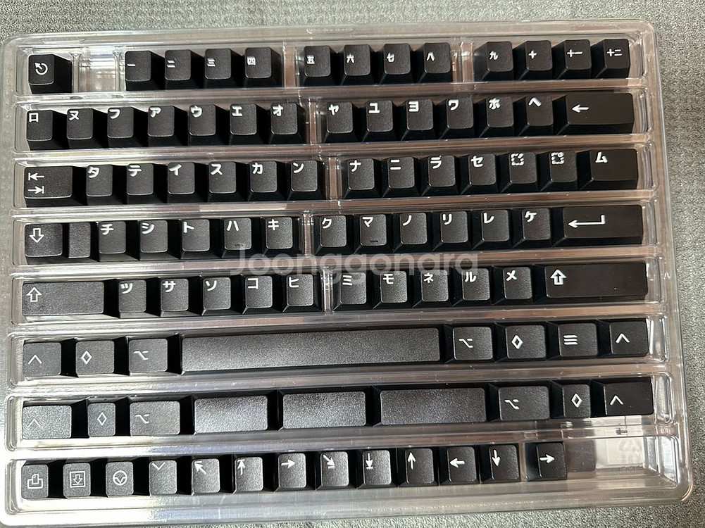 GMK katakana wob 카타카나 블랙이색--0