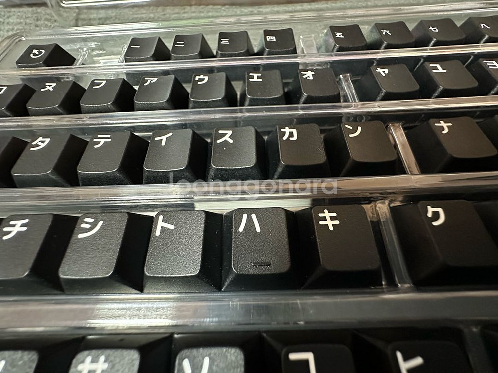 GMK katakana wob 카타카나 블랙이색--2