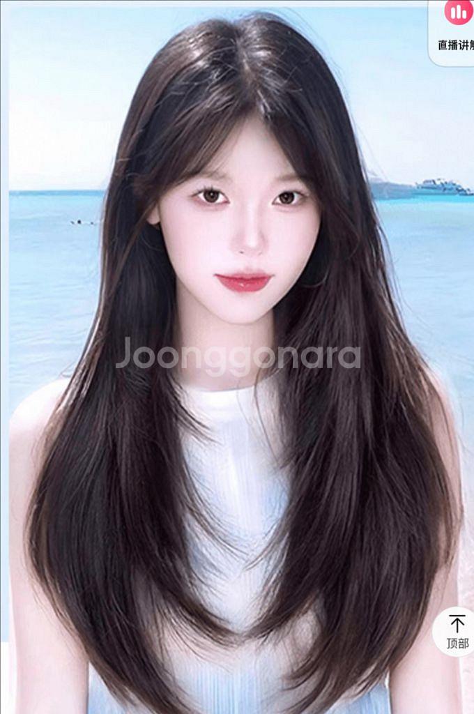 레이어드컷 통가발--0