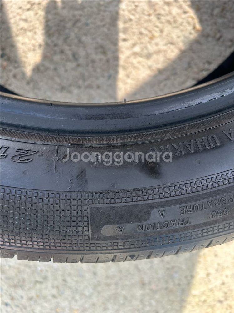 215/55R18 중고타이어 판매합니다--5