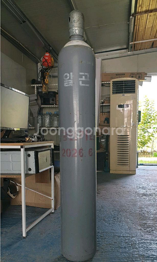알곤용접기 47리터 가스통포함--3
