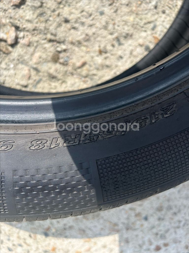215/55R18 중고타이어 판매합니다--3