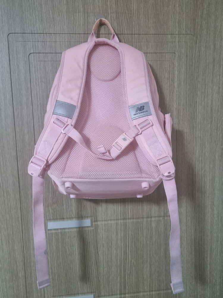 뉴발란스키즈 아동 8-10세 투명몰드블링 백팩 핑크--1