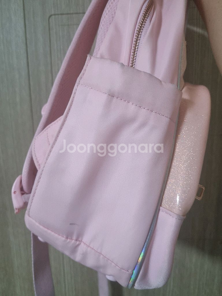 뉴발란스키즈 아동 8-10세 투명몰드블링 백팩 핑크--5